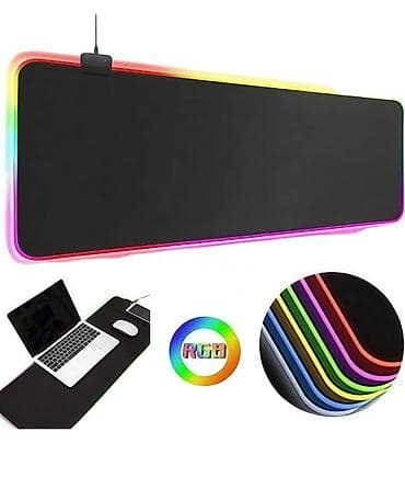 iwdemiw: RGB işıqlı geniş oyun mousepad - Kənar boyunca inteqrə edilmiş RGB — 3