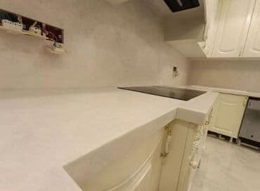 кухонная мебель на заказ в баку: Кухонный гарнитур на заказ, Самозакрывающие петли, МДФ, Нет кредита, Бесплатная доставка — 7