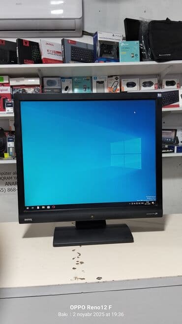 kompüter monitor: Beng monitor 17 dioqanal Vga çıxışlıdır Vga+power kabel verilir Satış — 1