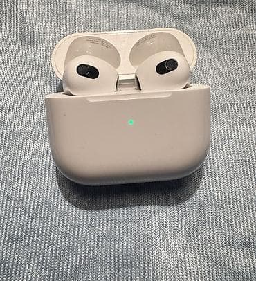 yaxa mikrafonu: İşlənmiş Simsiz (Bluetooth) Qulaqcıqlar, Apple, rəng - Ağ — 1