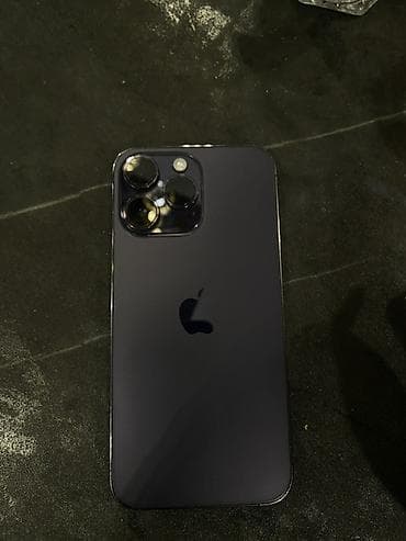 ayfon satisi: IPhone 14 Pro Max, 128 GB, Deep Purple, Simsiz şarj — 1