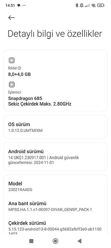 kredit sim nomreler: Redmi Note 12, 128 GB, rəng - Mavi — 3
