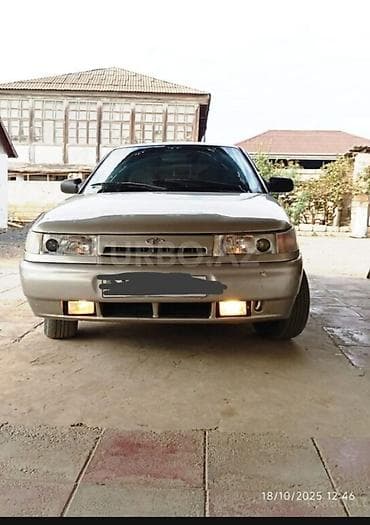 vaz lada 2109: VAZ 2110 sedan - Gümüşü rəng, ön duman fənərləri və standart halogen — 3