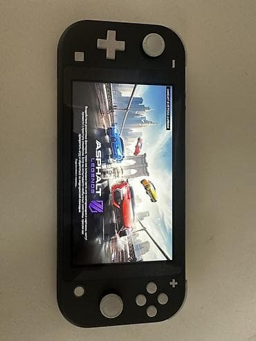dvd video: Nintendo Switch Lite – portativ oyun konsolu - Rəng: qara/boz — 3