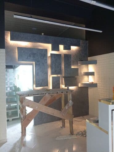 Bitirmə işləri: Alcipan İşleri tv stend menzillerin temiri ofislerin temiri — 1