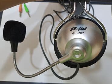 mikrofonlu qulaqcıq: Yeni Simli Qulaqcıqlar, rəng - Boz — 3