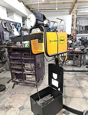 Avtoservis avadanlıqları: Aomai Disc Aligner – avtomobil əyləc disklərinin yerində tornalanması — 2