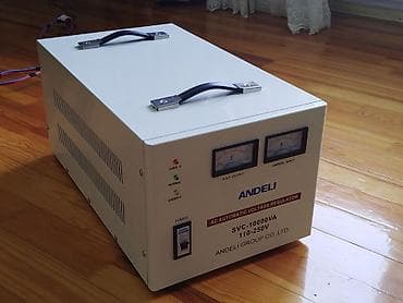 komputer şekilleri: ANDELİ markalı stabilizator tam orijinaldı. ( SVC - 10000 VA AC — 5