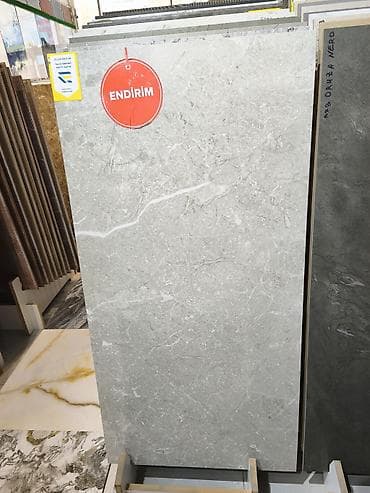 sifonér: Böyük ölçülü keramika plitə – Saco Bruno Matt Satin - Ölçü: 60x120 sm — 1