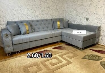 купить раскладной диван: Угловой диван, Новый, Раскладной, С подъемным механизмом, Ткань — 3