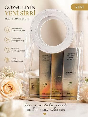 Kosmetik dəst, 3 məhsul