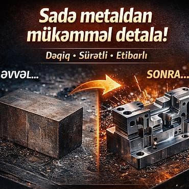 medsestra xidmeti: Elektro Eroziya (EDM) Xidməti — Peşəkar Metal Emalı AR‑METİZ MMC — 1