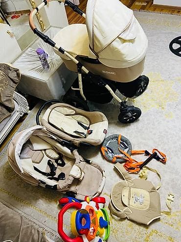 Modullu arabalar: Uşaq arabası və dekorativ “baby” aksesuar dəsti - Markası: VERDI — 3