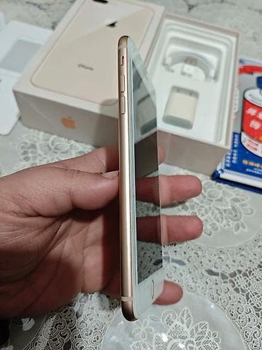 philips xenium 9@9s: IPhone 8 Plus, 64 GB, Qızılı, Barmaq izi, Simsiz şarj, Sənədlərlə — 4