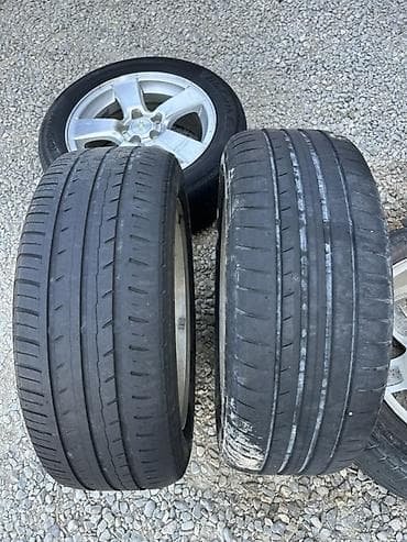 Şin və təkərlər: Chevrolet orijinal 5 barmaq yüngül lehimli disklər və şinlər dəsti - — 3
