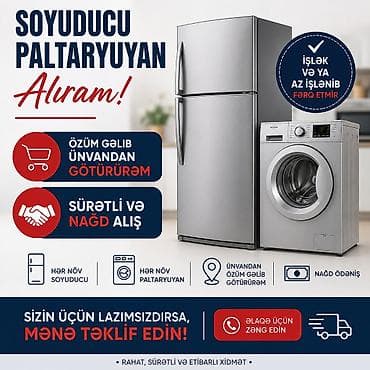 printer canon mf3010: Xidmət: Soyuducu və paltaryuyan alışı - Hər növ soyuducu və hər növ — 1