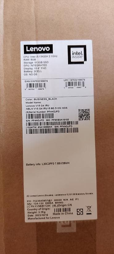 Apple MacBook: Lenovo 15.6 ", Intel Core i5, 512 ГБ — 6