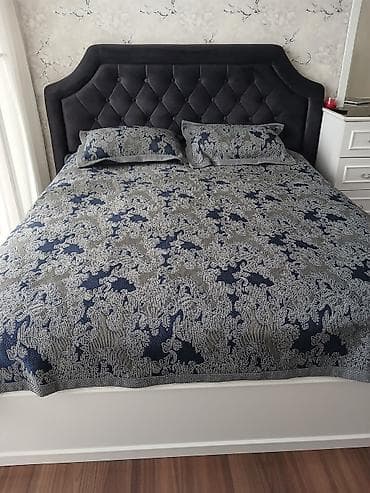 güzgülü mebel dəsti: İkinəfərlik çarpayı, Dolab, Rusiya, İşlənmiş — 6