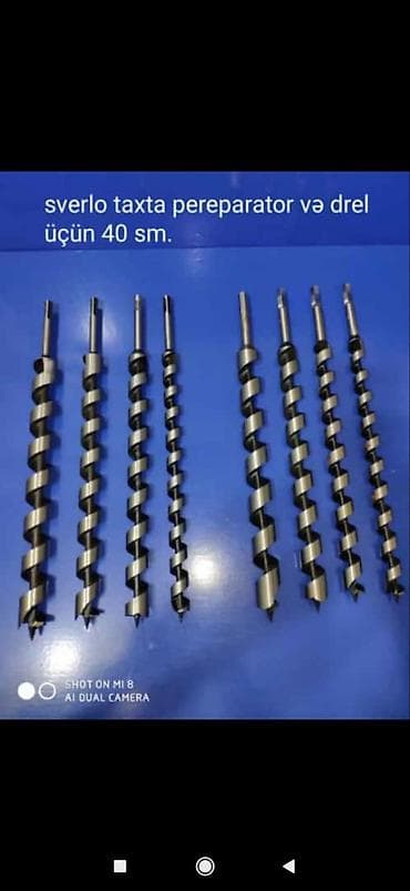 sökuntu taxta: Yeni Sverlo dəsti — 1