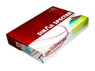 rəngli kağız, karton və albomlar: Rengli sarı qırmızı A 4 kağızları — 1