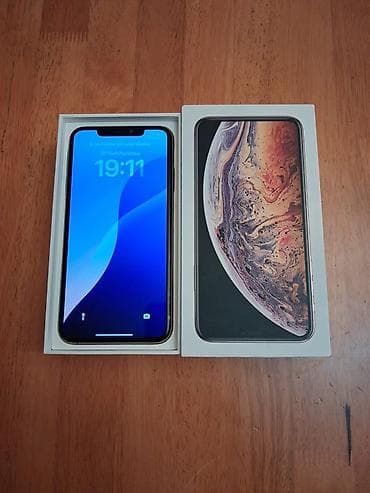 xs max 128: IPhone Xs Max, 64 GB, Qızılı, Barmaq izi, Face ID, Sənədlərlə — 2