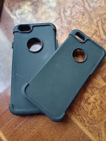 Məhsul: iPhone 6/6s üçün qoruyucu örtük (2 ədəd) - Rəng: qara, mat — 1