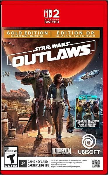 nintendo switch oled: Məhsul: Nintendo Switch üçün Star Wars Outlaws – Gold Edition — 1