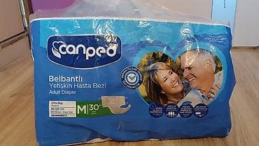 Məhsul: Canped belbantlı yetkin xəstə bezi, pampers Ölçü: M (Orta boy) — 2