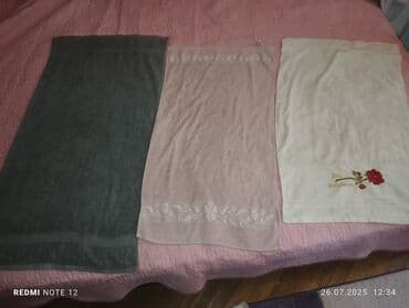 ikinci el sukute: Iki yastıq üzü bir prosstin bir və əl üz dəsmalı hamısı bir yerdə 5 — 10