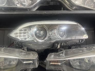 bmw e60 fara: Sol, Yaxın və uzaq vuran işıqlar BMW, 2010 il, Orijinal — 1