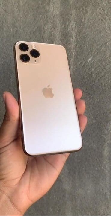 купить стиральную машину бу: IPhone 11 Pro, 64 GB, Qızılı, Simsiz şarj — 1