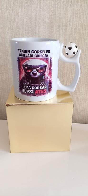 keramika qablar: Fincanlar, rəng - Ağ, Keramika, 1 əd — 4