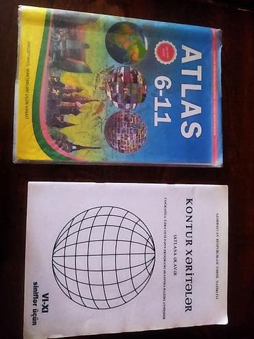 blu ray disk: Məhsul: Coğrafiya Atlası və Kontur Xəritələr dəsti Tərkib: - “ATLAS — 2