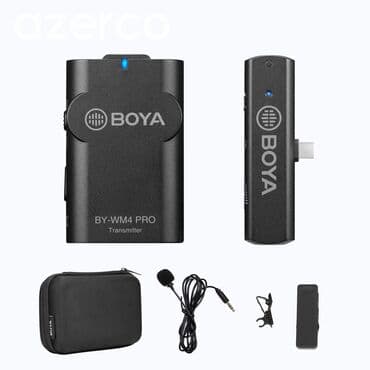 səs ötürücü: Boya By WM4 Pro K5 Məhsul: BY-WM4 PRO-K5 İstehsalçı: BOYA Satışını — 2