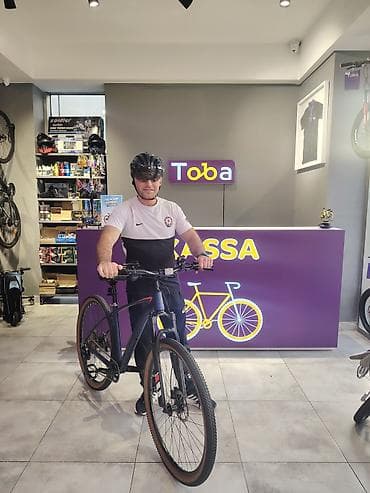 optimal velosiped: Şəhər/trek hibrid velosiped – Toba - Çərçivə: yüngül aluminiy, idman — 2