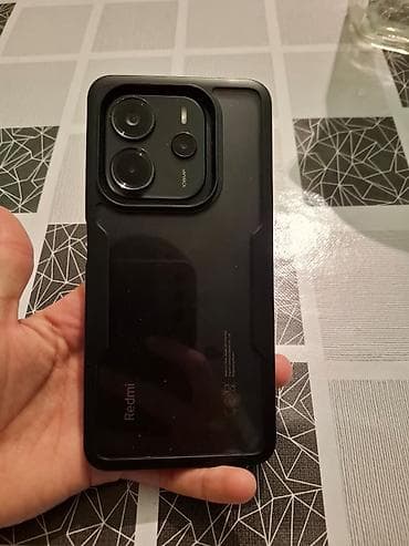 playstation 2 disk: Redmi Note 14, 256 GB, rəng - Qara, Face ID — 4