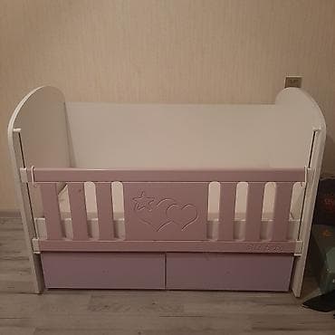 Oğlan və qız üçün, Dördbucaq, Beşik, Matrassız, Yellənmə mexanizmsiz