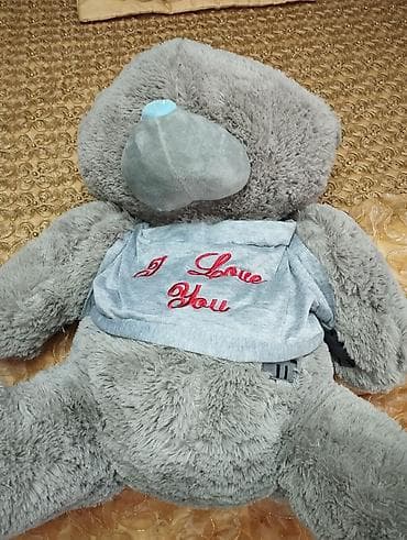 leqo oyuncaqlari: Böyük ölçülü tüklü ayı oyuncağı 55 azn almisam 35 tecili satiram — 2