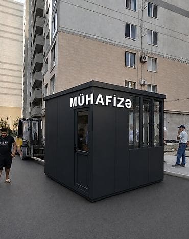 butkalar: Mühafizə postu – daşına bilən keşikçi kabinası - Təyinat: yaşayış — 5