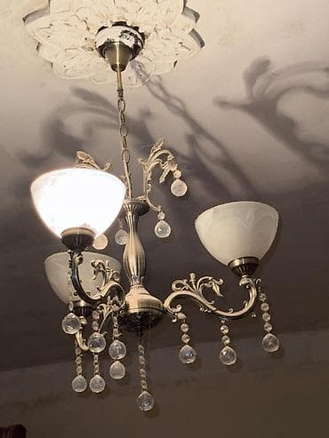Çılçıraq, 3 lampa, Metal