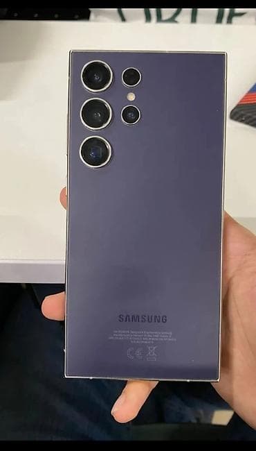 not 8 plata: Samsung Galaxy S24 Ultra, 256 GB, rəng - Bənövşəyi, İki sim kartlı, Sənədlərlə, Barmaq izi — 2