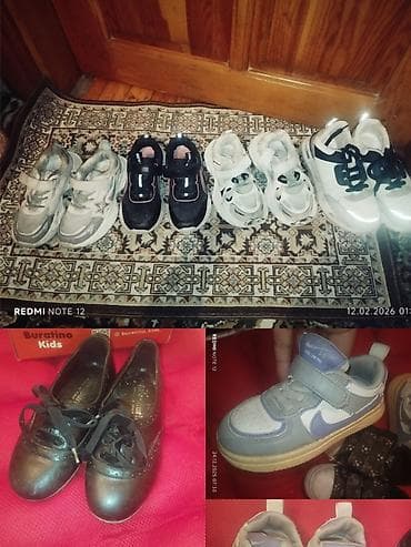 Uşaq ayaqqabıları dəsti Məhsul təsviri: - Müxtəlif modellərdən ibarət