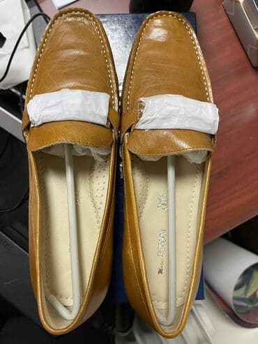 спортивные мокасины: Ölçü: 39.5, rəng - Qəhvəyi, Yeni — 1