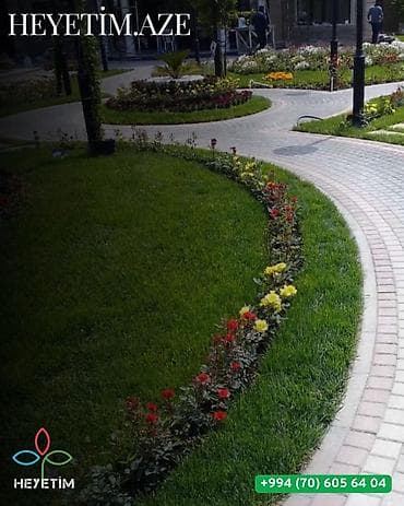 iç dizayn ev: Peşəkar landşaft dizaynı və yaşıllaşdırma xidməti - Həyət və bağların — 10