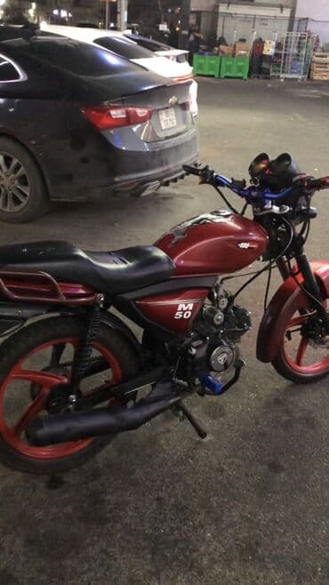 Moped/motosiklet – “M50” seriyası, qırmızı rəngli Prablemsiz M50 Tufan lalafo.az -da Moped/motosiklet – “M50” seriyası, qırmızı rəngli Prablemsiz M50 Tufan