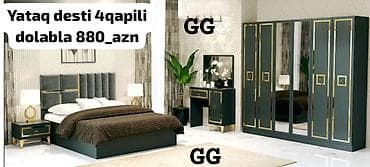 perla.az kataloq: İkinəfərlik çarpayı, Dolab — 1