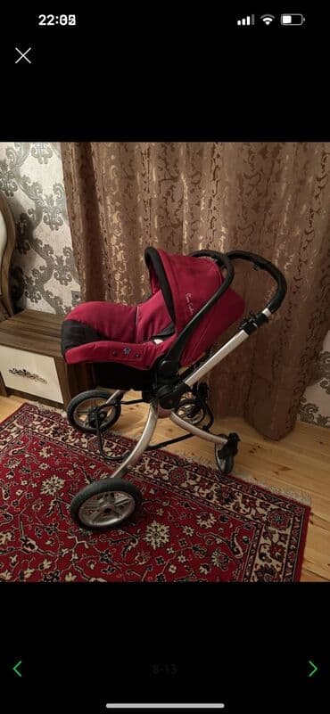 Manejlər: Klassik gəzinti arabası, İşlənmiş, Cins: Oğlan, Yaş: 30 ay, Ünvandan götürmə, Pulsuz çatdırılma — 2