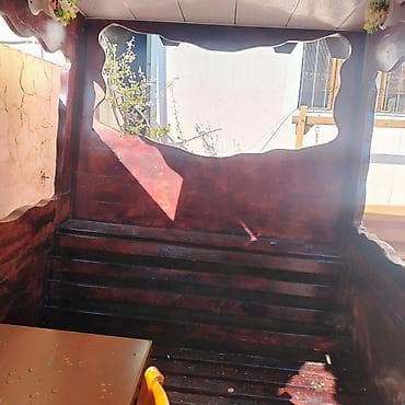 elcin: Həyətyanı sahə üçün taxta köşk - Material: tamamilə taxtadan yığılmış — 2