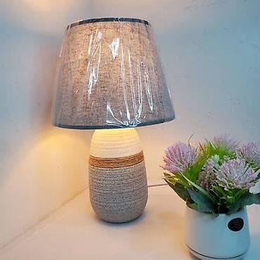 yorğa: Masaüstü dekorativ abajur lampa - Stil: Skandinavi/boho motivli — 3