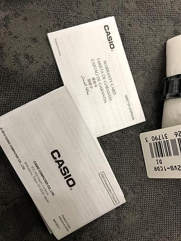 saatlar 2020: Yeni, Qol saatı, Casio, rəng - Qara — 6